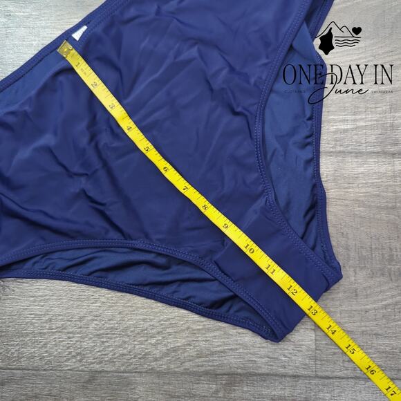 Yonique Tropical Blouson Tankini Swimsuit Size XXL - Picture 5 of 6